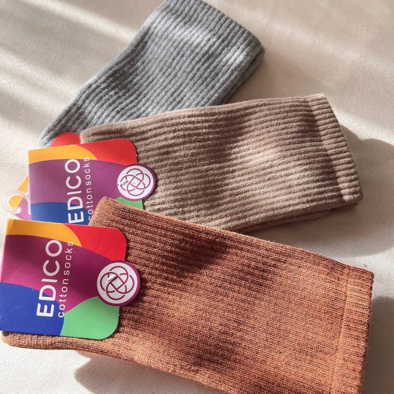 جوراب کبریتی ساق دار اسپرت ادیکو مناسب سایز ۳۷ تا ۴۳