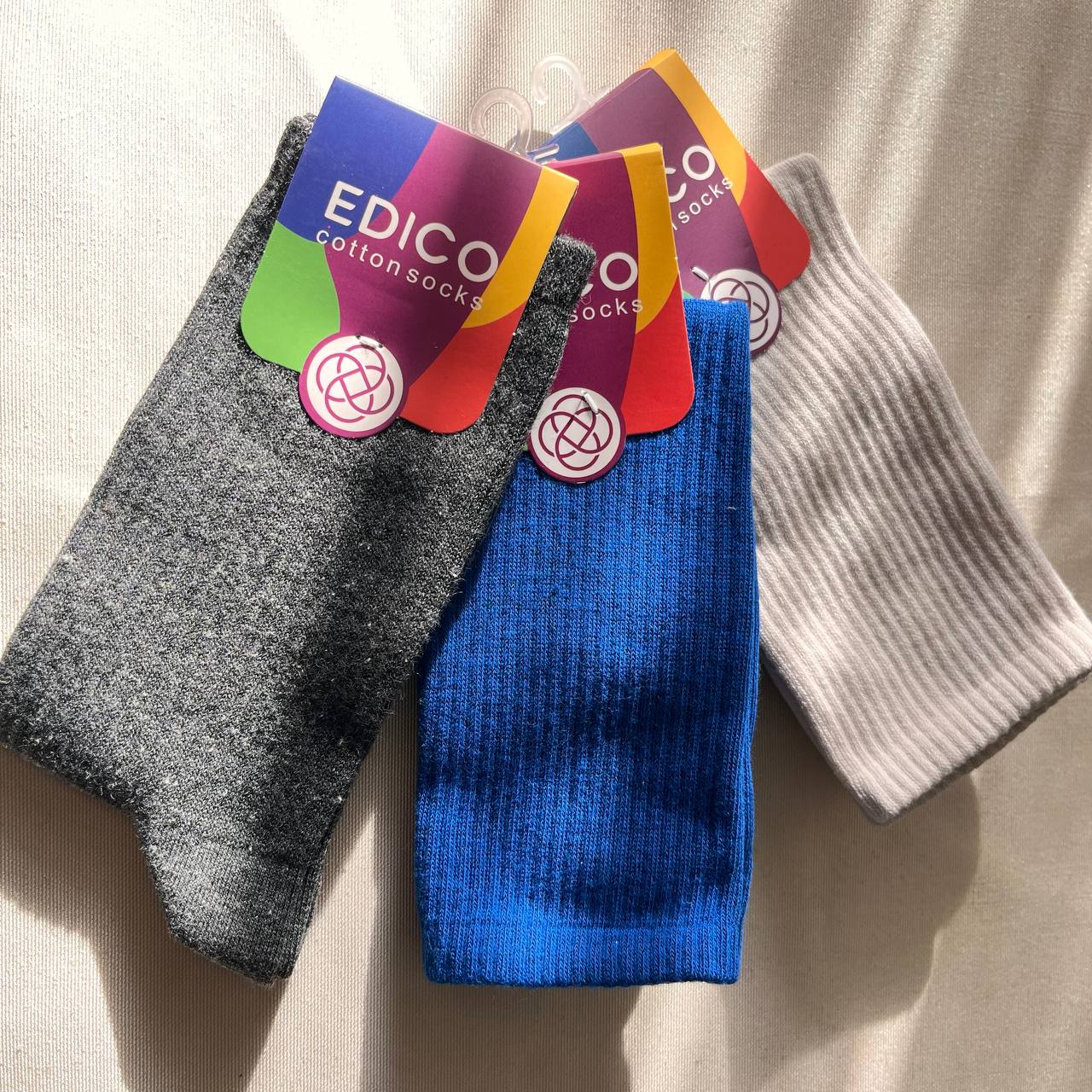 جوراب کبریتی ساق دار اسپرت ادیکو مناسب سایز ۳۷ تا ۴۳