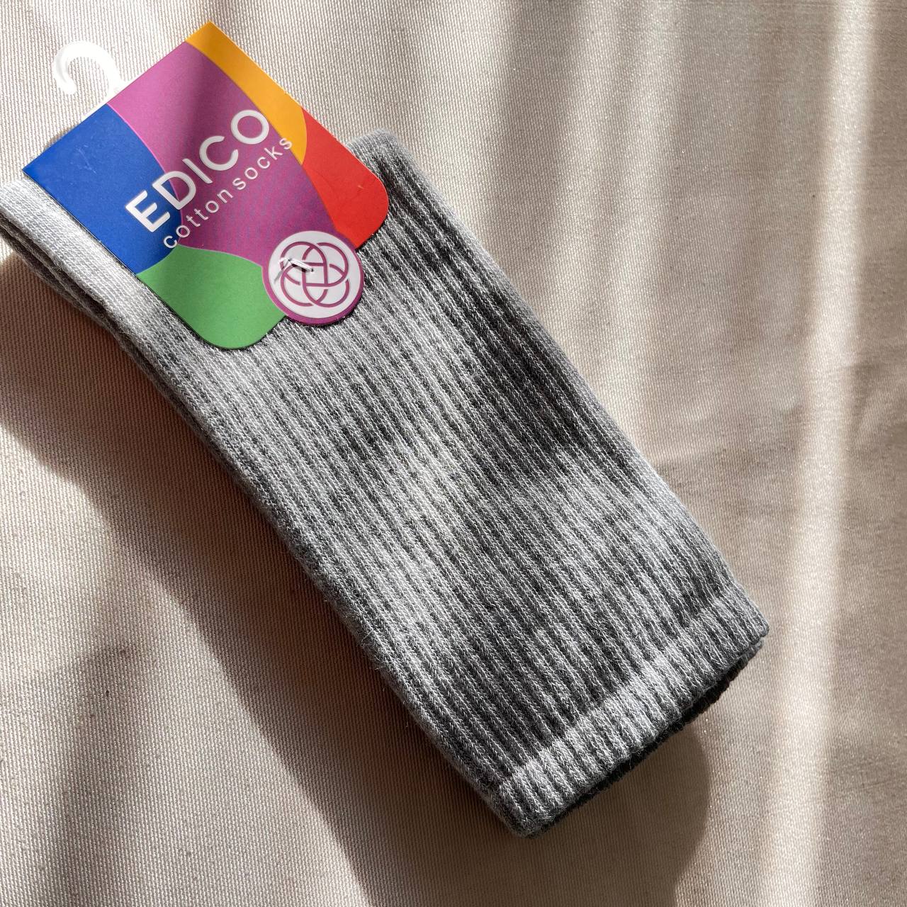 جوراب اسپرت ادیکو ساق دار با بافت کبریتی نخی