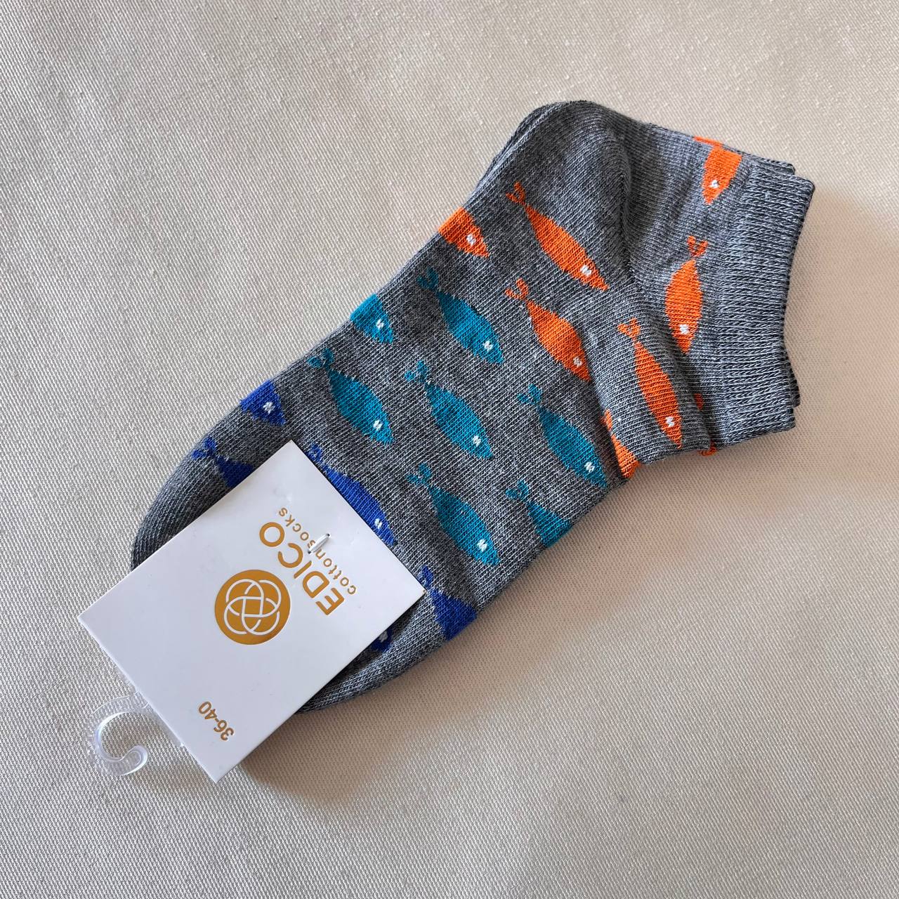 جوراب مچی ادیکو طرح ماهی