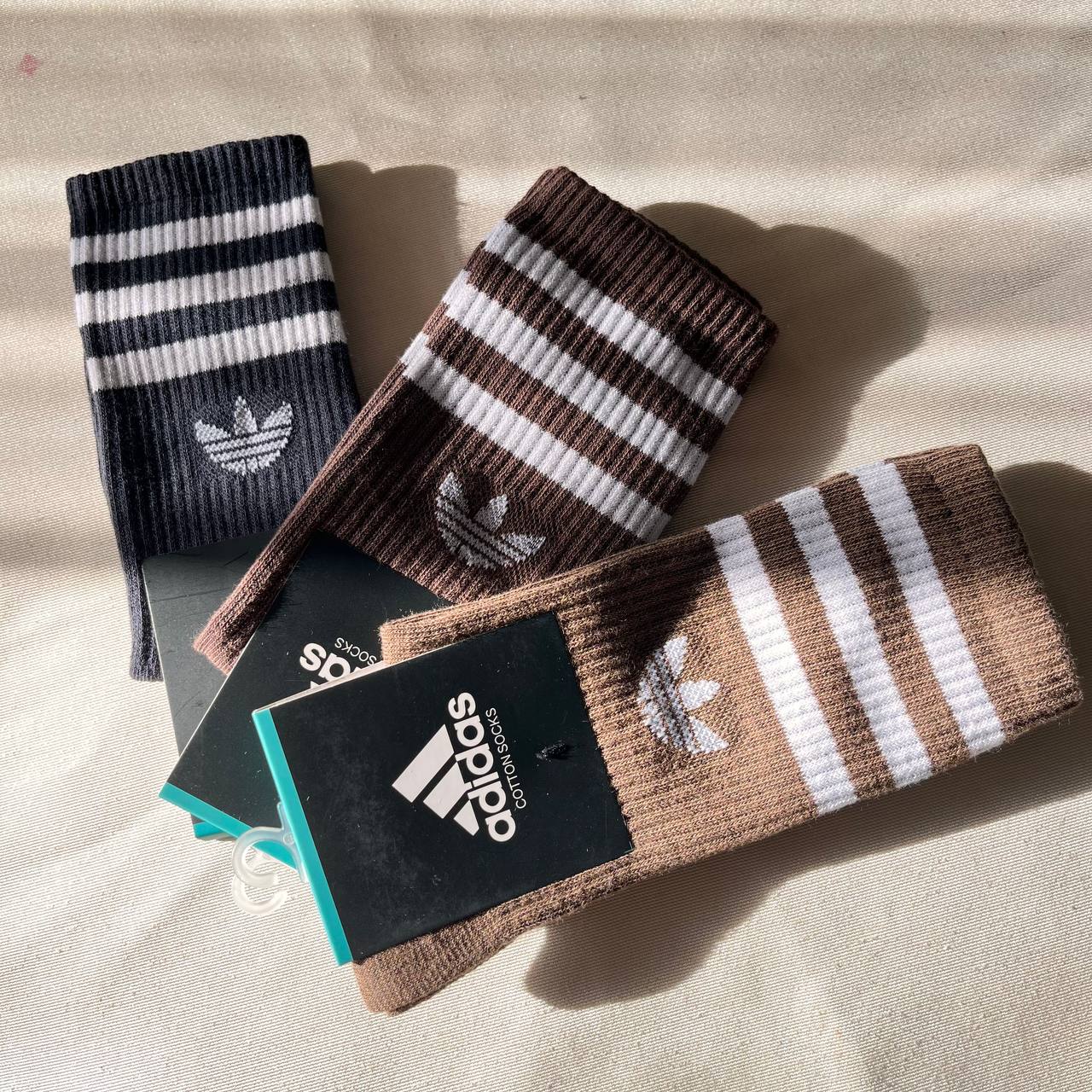 جوراب Adidas Three Stripe مناسب باشگاه