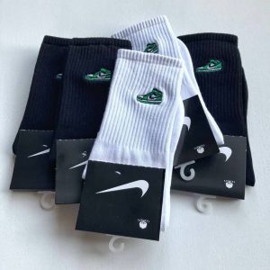 جوراب نایک ایر جردن ساق بلند نخی